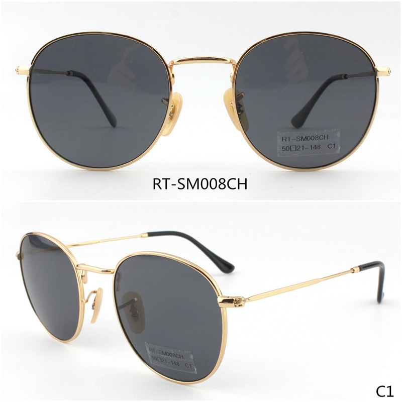 RT-SM008YY 50-21-148 Sunglasses Material:Metal & Polarized/Nylon lens